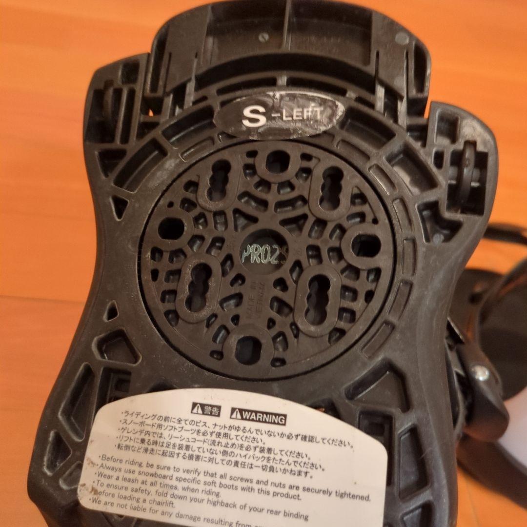 FLUX PR ビンディング S ブラック/ホワイト