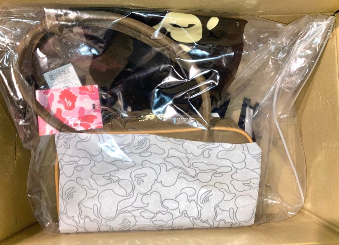 BAPE x MOUSSY ボストンバッグ 新品