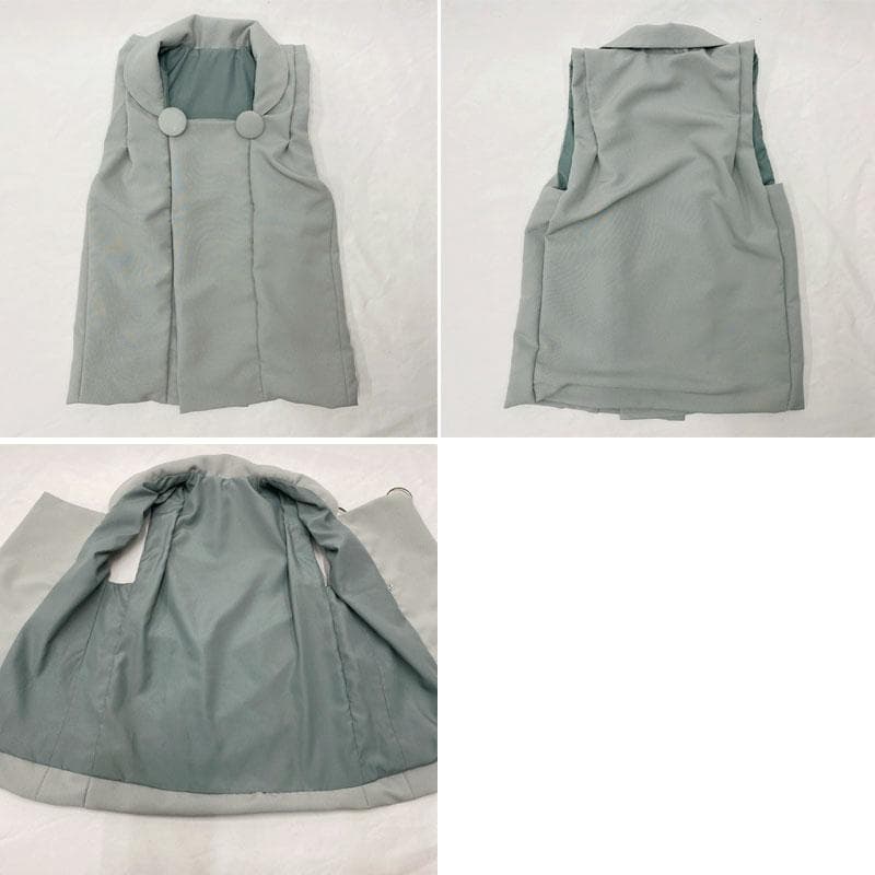 507ag31◎七五三 三歳 女の子 アンティーク着物&被布&半襦袢 丸文◎