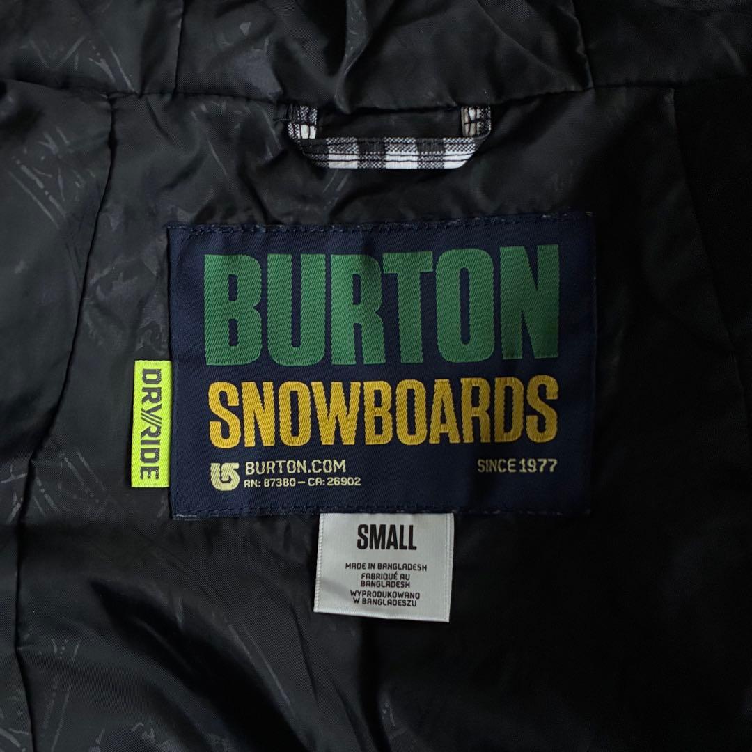 BURTON MB POACHER JACKET ギンガムチェック Sサイズ