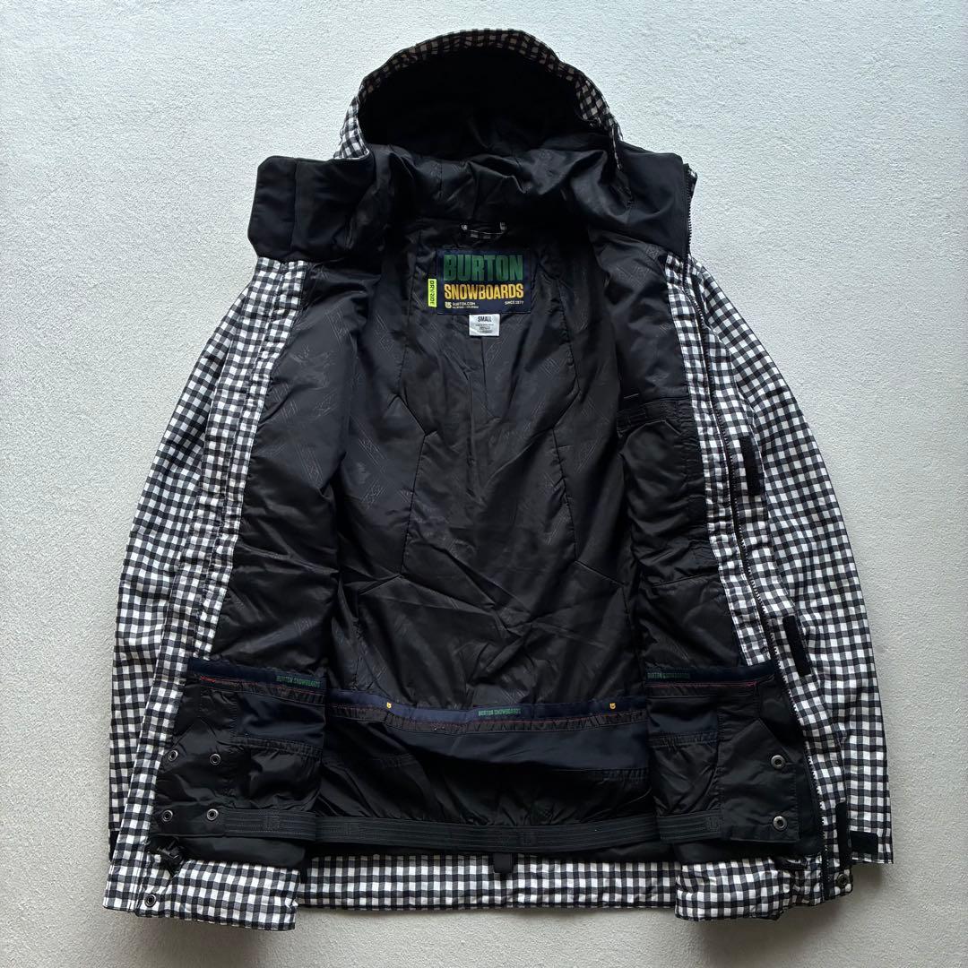BURTON MB POACHER JACKET ギンガムチェック Sサイズ