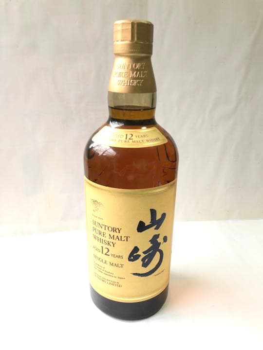 山崎　12年　ウイスキー　750ml 旧ラベル