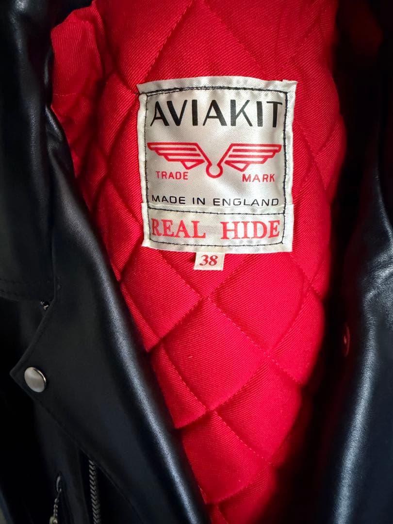 美品LEWIS LEATHERS CYCLONE COW LEATHER 38