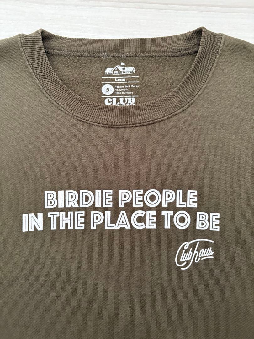 clubhaus スウェット オリーブグリーン Lサイズ レア