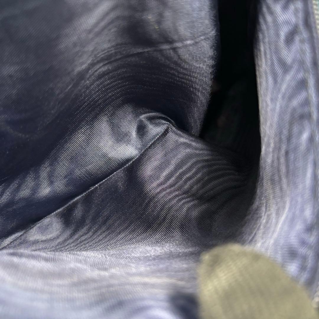 【良品】セリーヌ　ボストンバッグ　マカダム柄　レザー　キャンバス　トラベル　黒