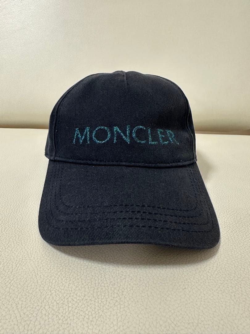 ⭐︎値下げ⭐︎[美品]正規品　MONCLER ネイビー　ベースボールキャップ