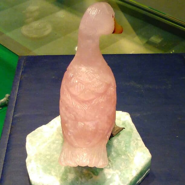 ガチョウの置物