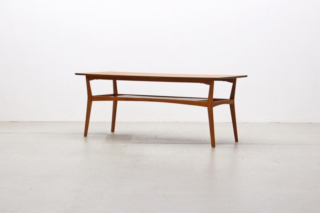 北欧 デンマーク ヴィンテージ チーク材 センターテーブル ローテーブル