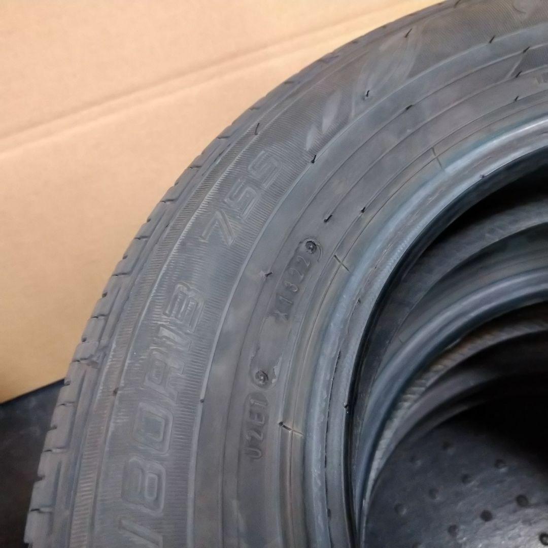 ★バリ山 145/80R13 ダンロップ デジタイプ EC202 22年製 4本