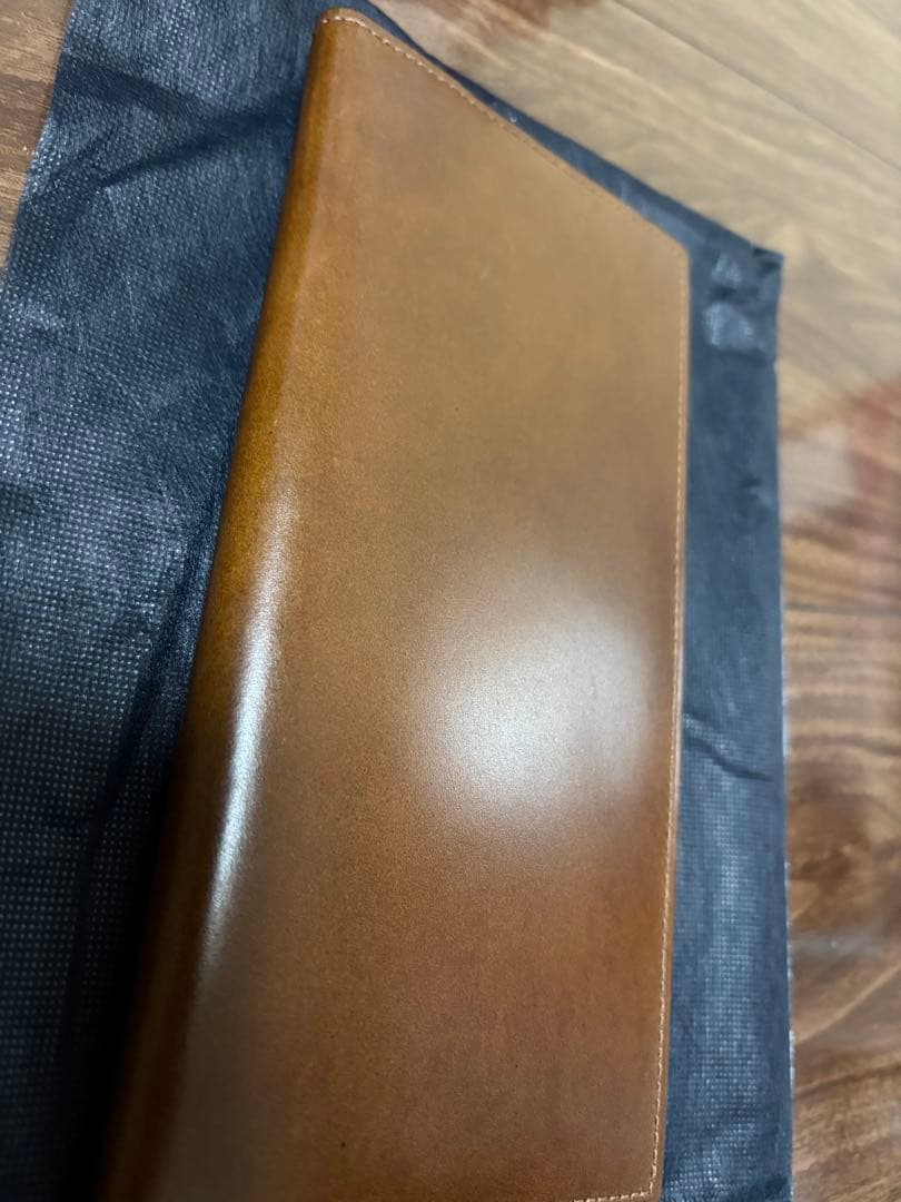 キプリス × 伊勢丹 オイルシェル コードバン 長財布　5401