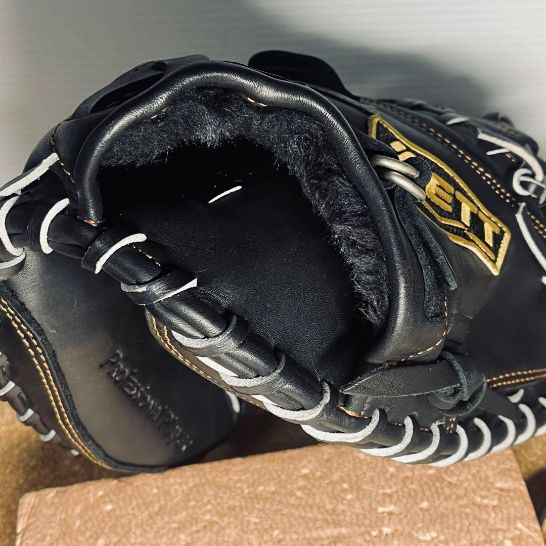 【美品】ZETT軟式グラブ捕手用ウィニングロードBRCB33512右投/一般大人