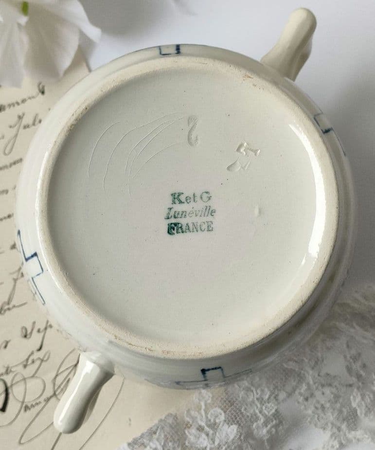 希少　美品　リュネビル　ロレーヌ　鷹　フランスアンティーク