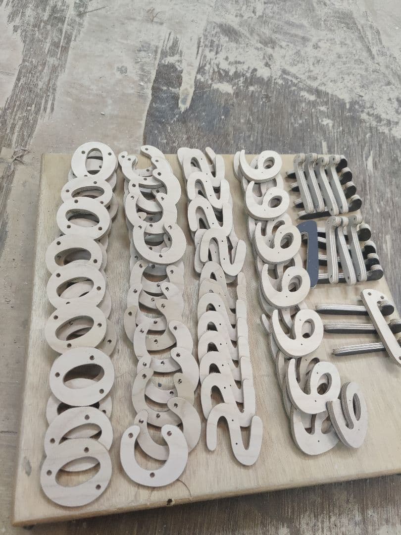 open＆closed表札オブジェ