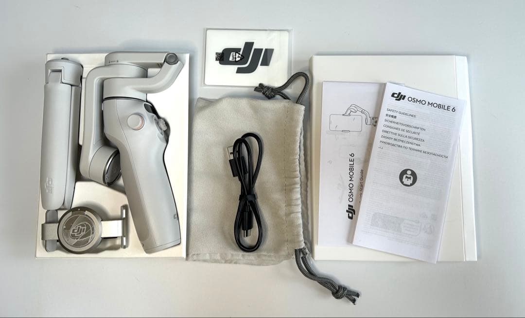 【DJI 】OSMO MOBILE6 スマホ用ジンバル【国内正規品】