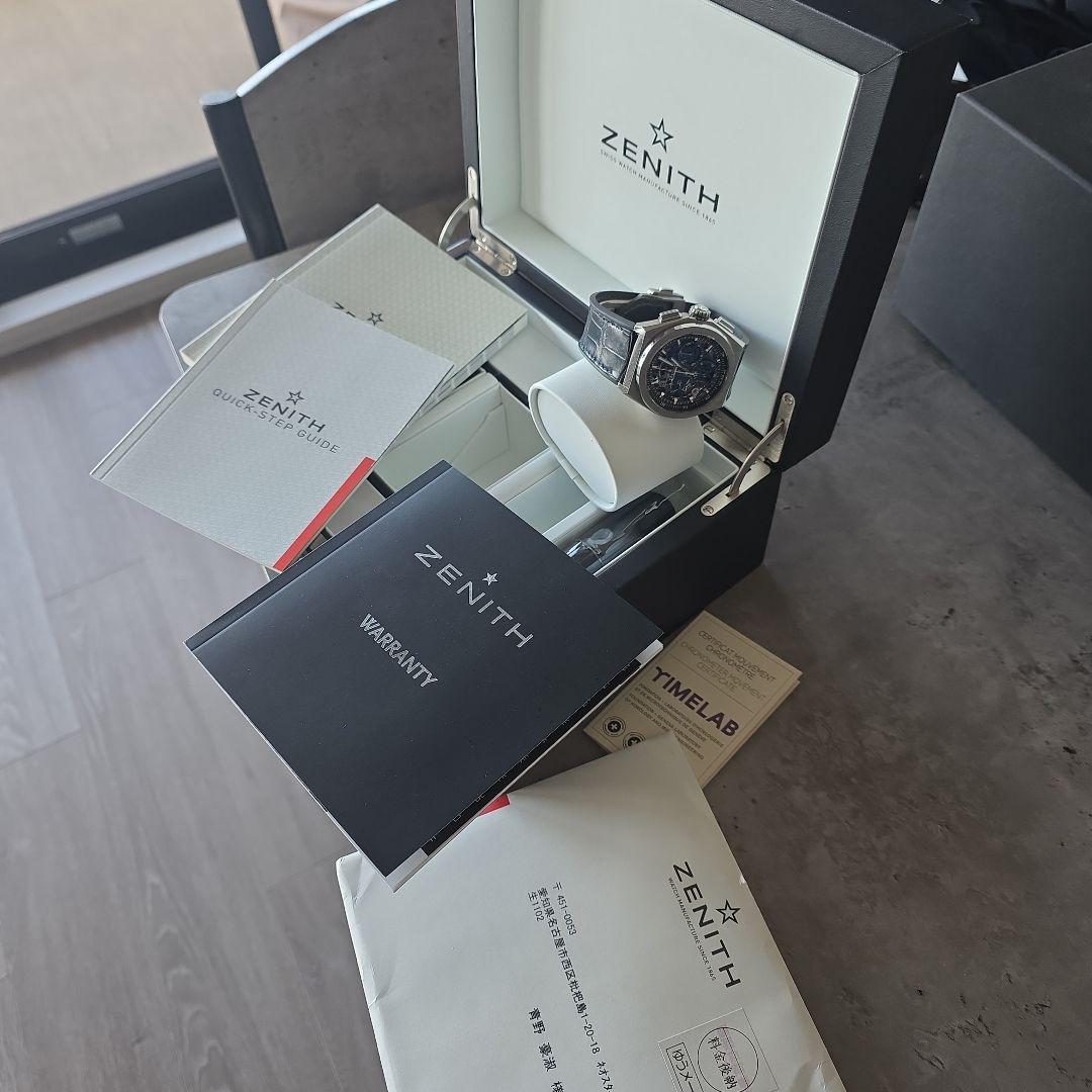 ZENITH デファイ エル・プリメロ21 1/100秒 自動巻 クロノグラフ