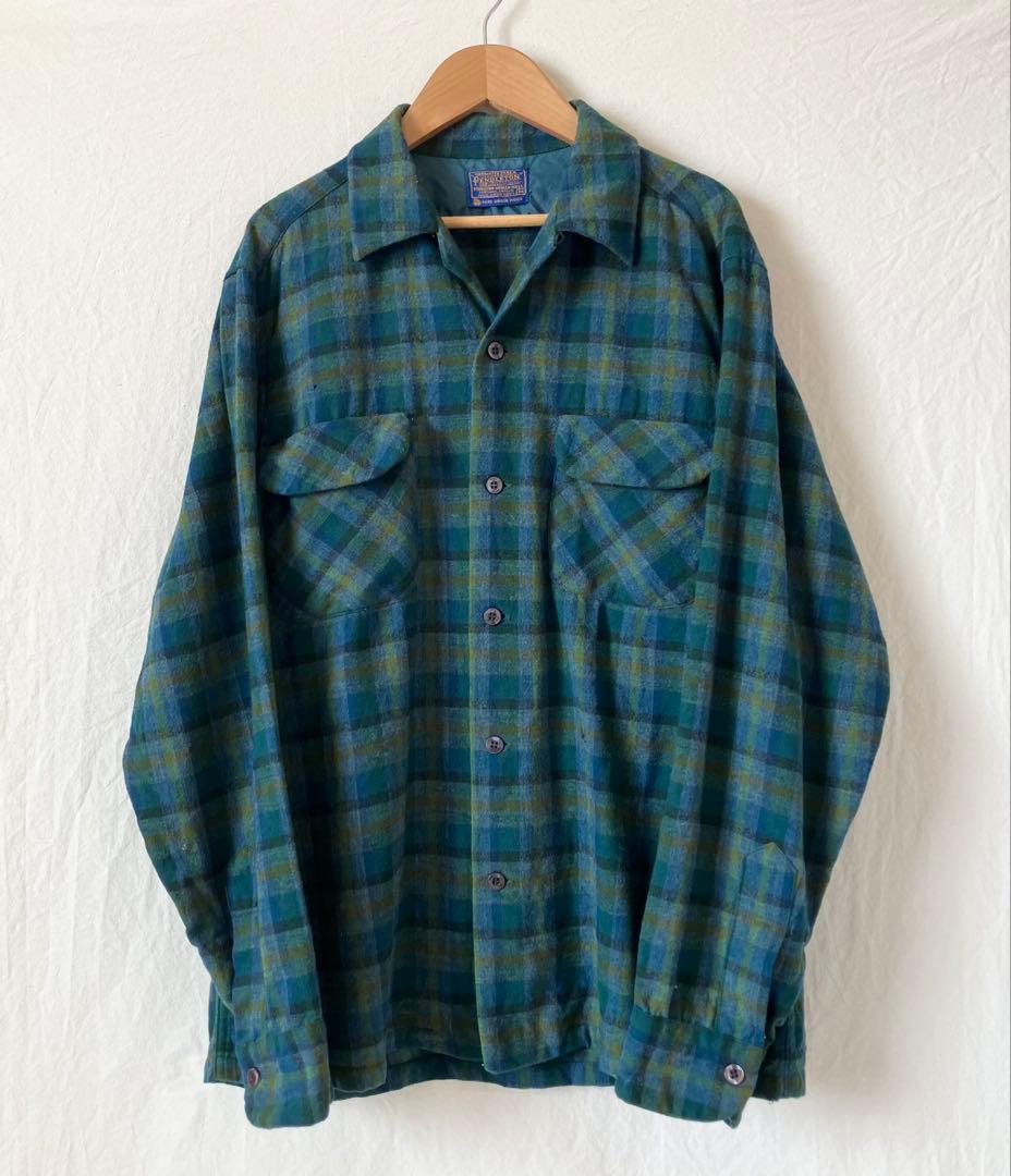 60s ペンドルトン PENDLETON ボードシャツ アメリカ製 M