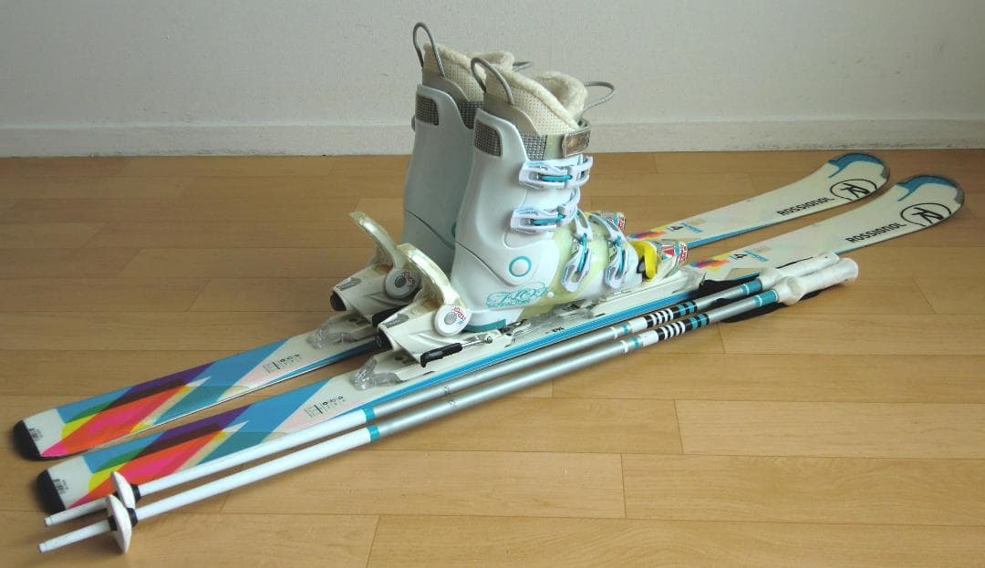 ■■1月限定■送料無料■女性用スキーセット■142/24-24.5■メンテ付■■