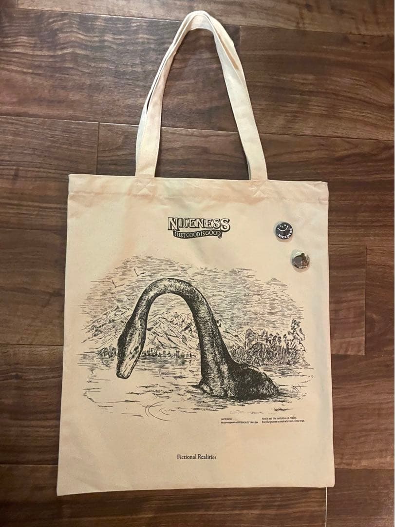 NICENESS BARNETT / バーネット プリント トートバック
