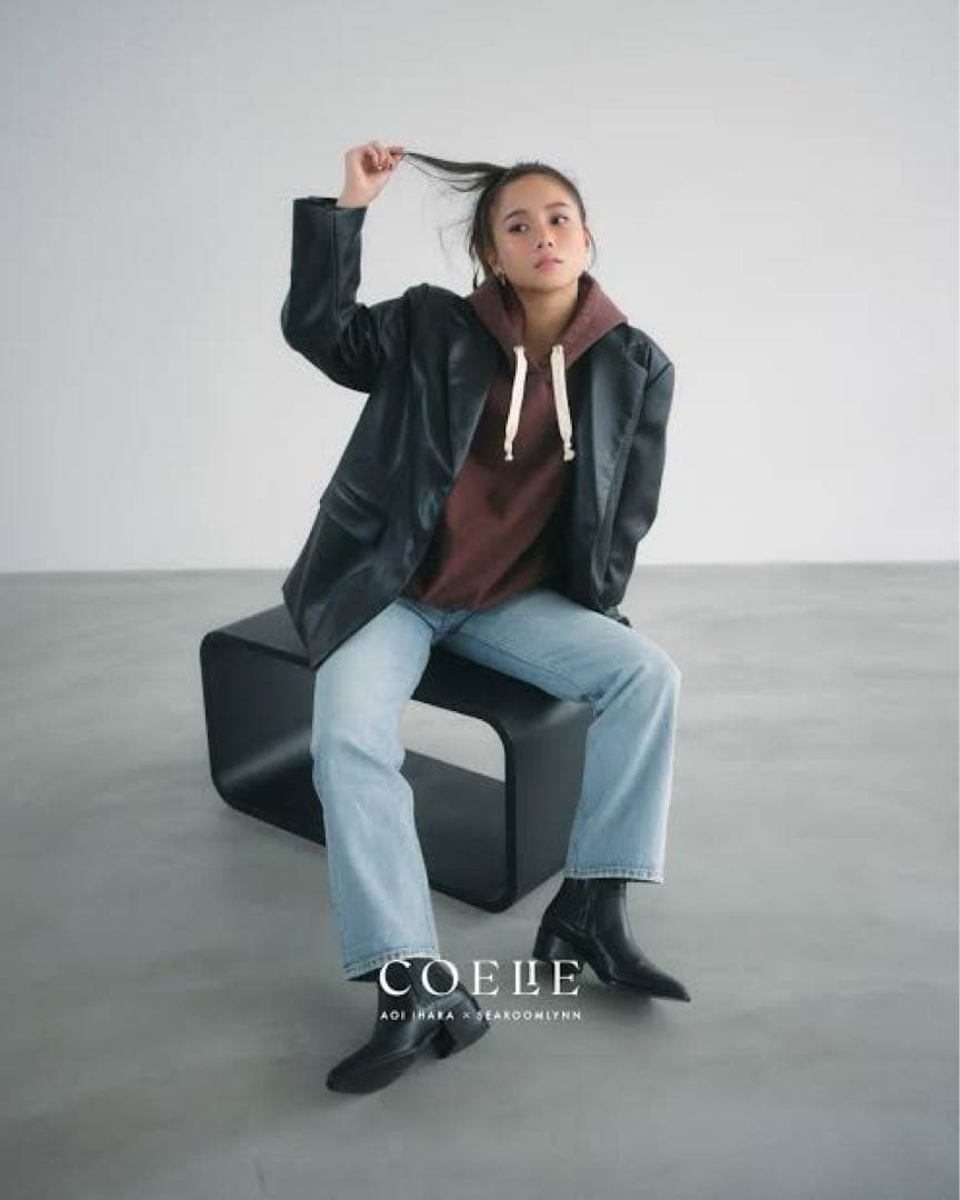 searoomlynn✖️伊原葵　レザージャケット