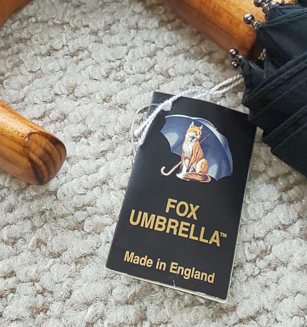 【未使用】FOX UMBRELLAS TEL1 10RIB 折り畳み傘 英国製