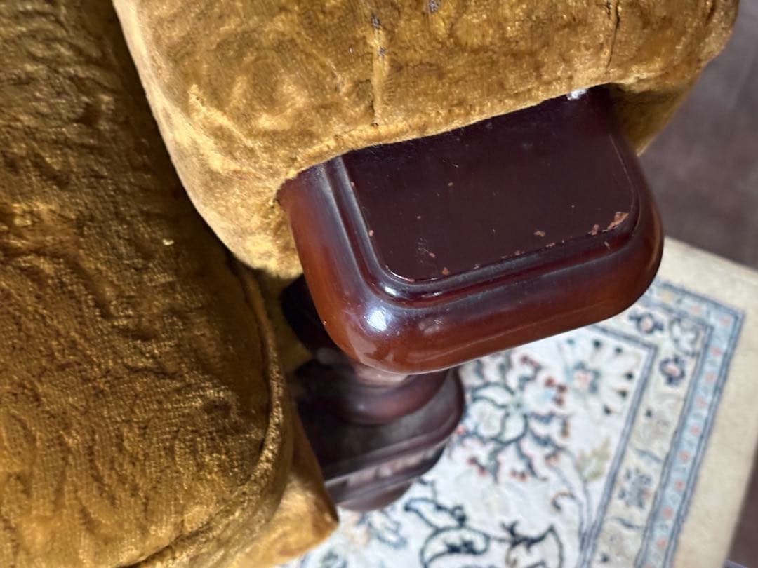 ①カリモク　karimoku レトロ　ビンテージ　ソファ　クラシック　IZ