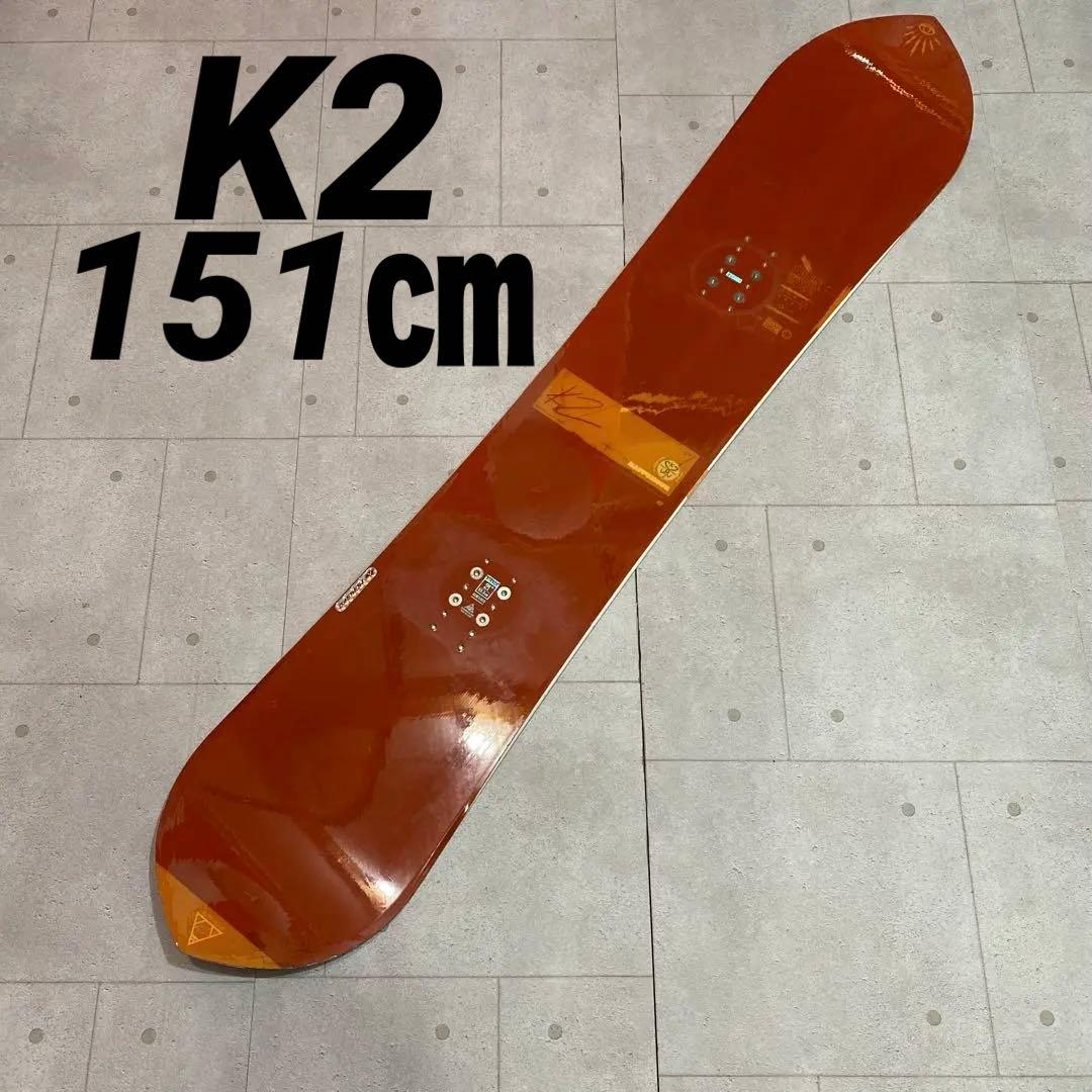 ★K2 HAPPY HOUR ケーツー　スノーボード　スノボ板　151㎝ メンズ