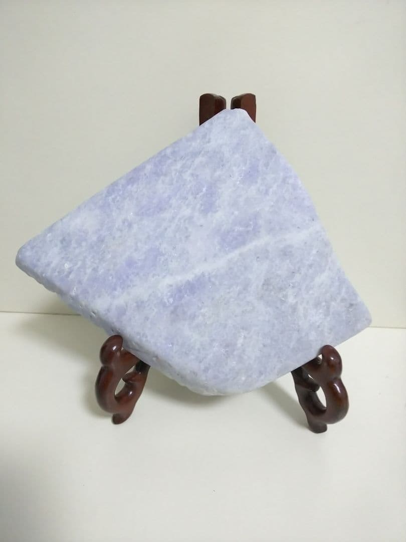 糸魚川産ラベンダー翡翠プレート