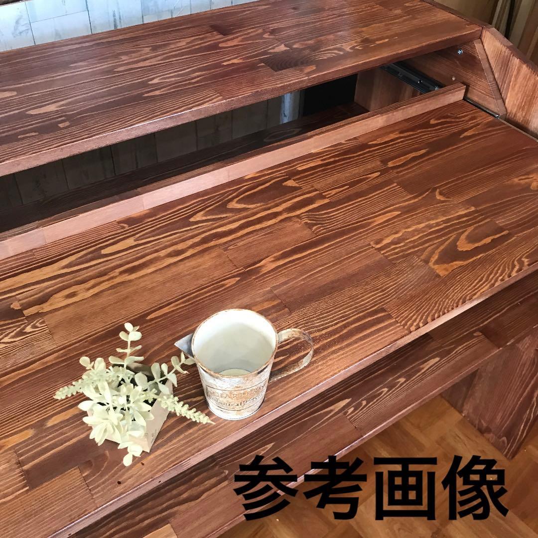 机 テーブル カウンター 幅160cm ヒノキの集成材