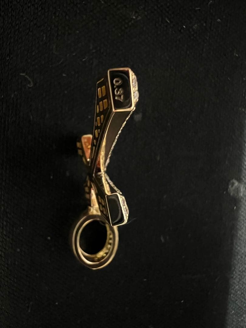 K18ダイヤクロスペンダントトップのみ