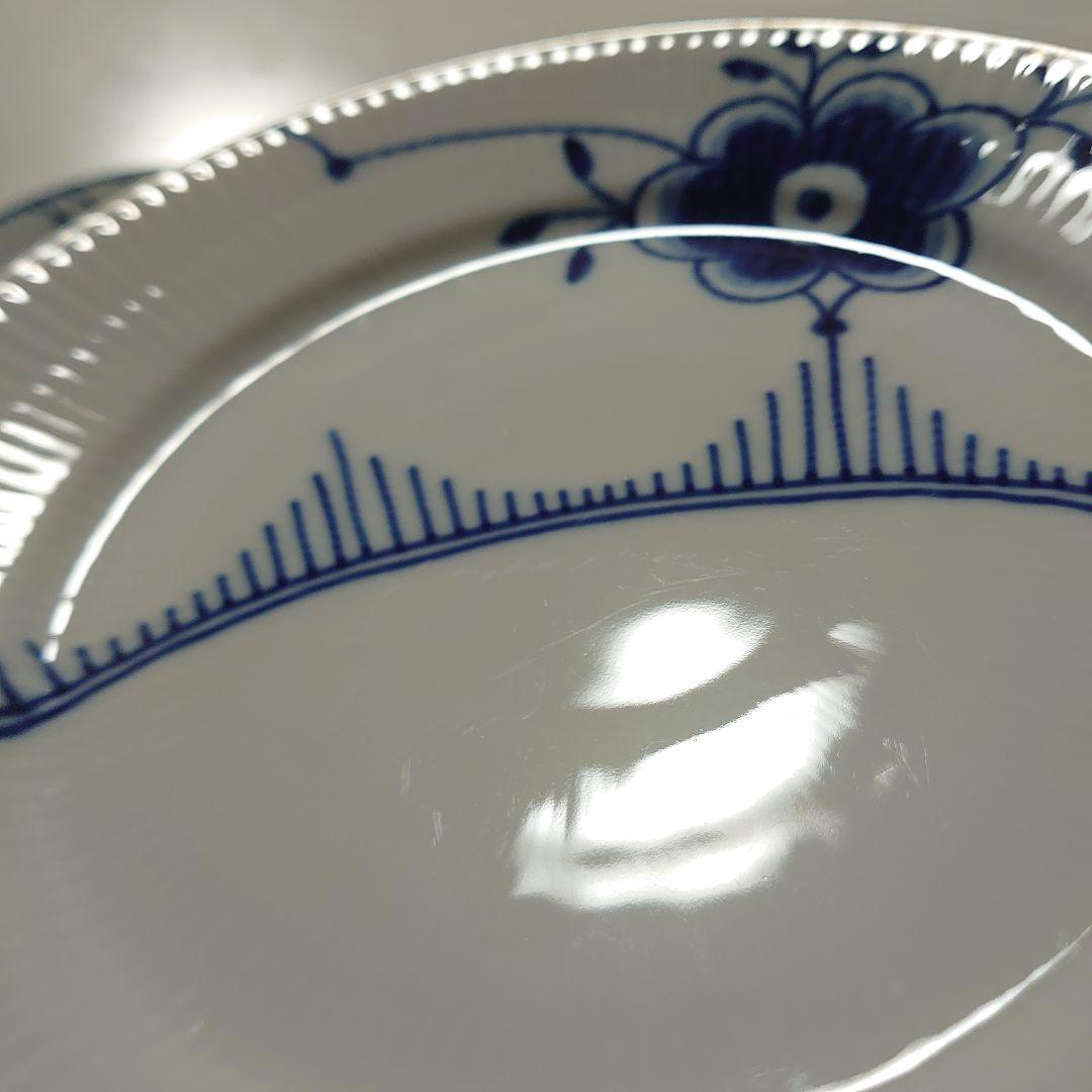 【12/23まで】ロイヤルコペンハーゲン　ブルーフルーテッドメガ　プレートセット