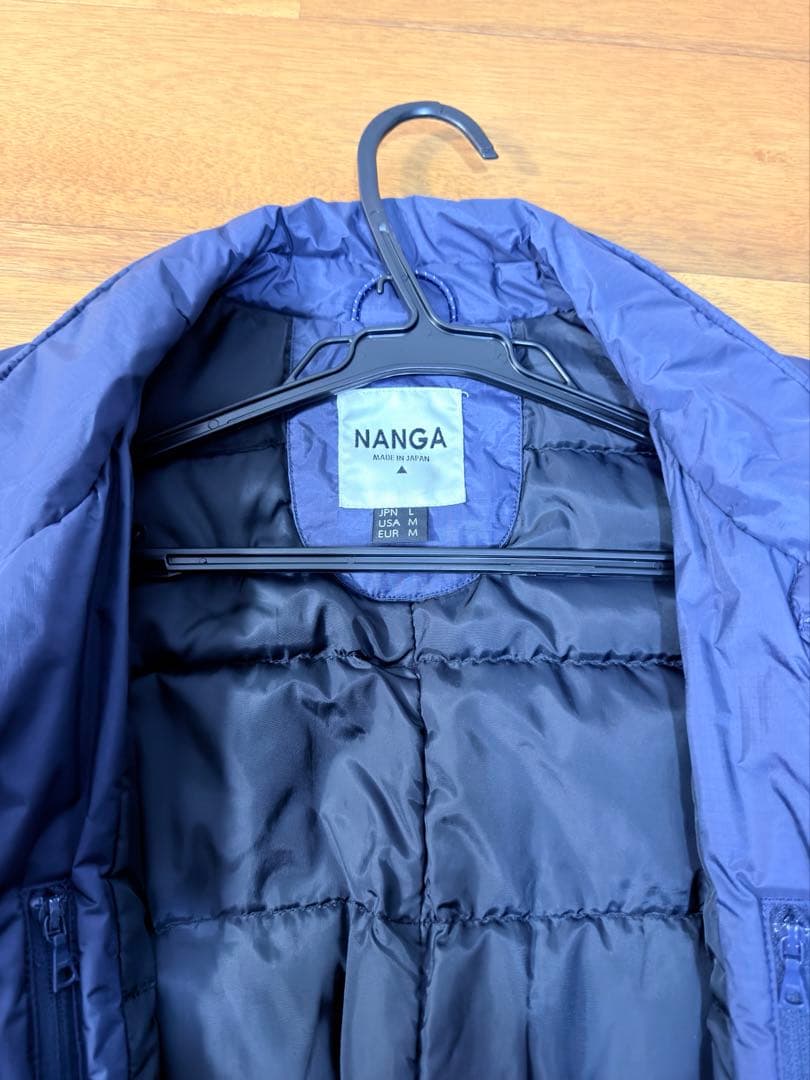 NANGA ダウンコート ネイビー L
