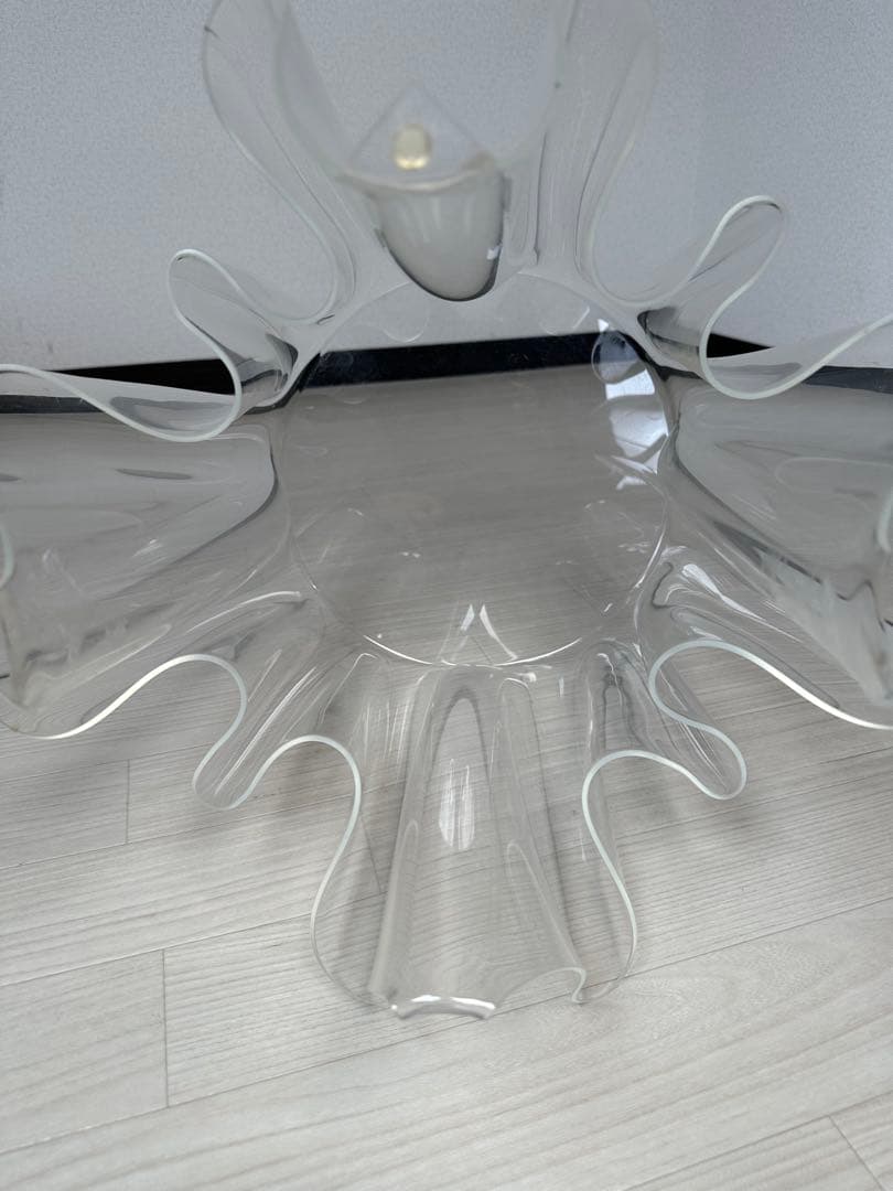 エッセイ トールイリュージョン クリア サイドテーブル ※i4※