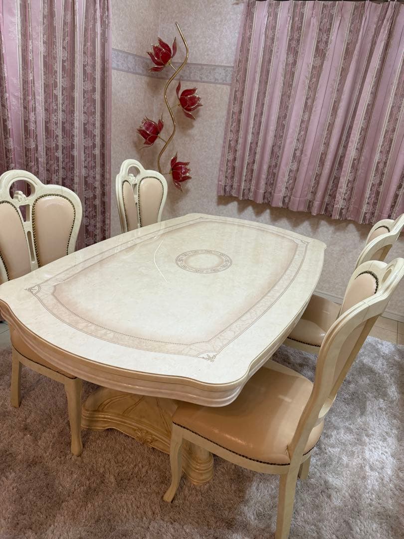 ★りり村　　　イタリア製 サルタレッリ アマルフィ ダイニングテーブルのみ