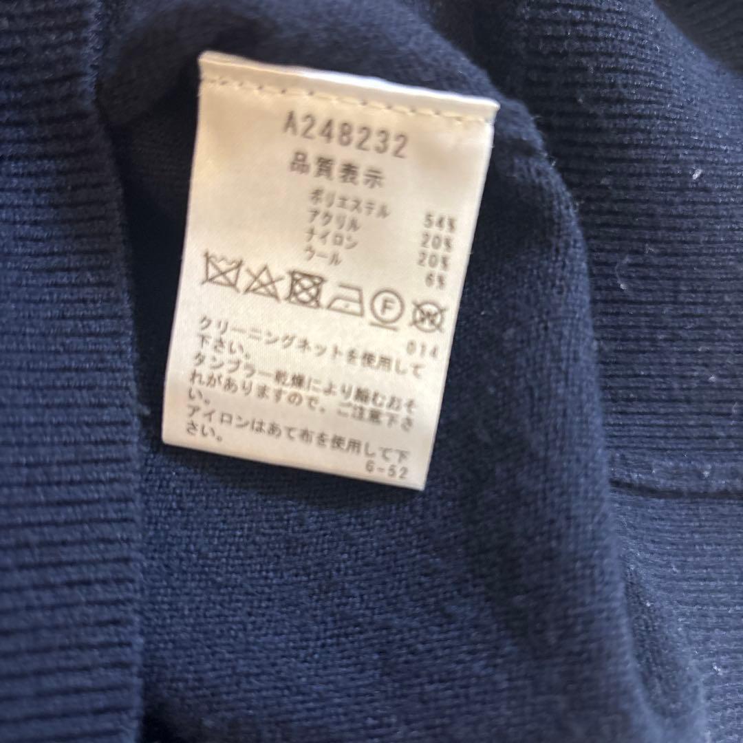 アルチビオarchivioメンズニットセーター サイズ48 ネイビー系