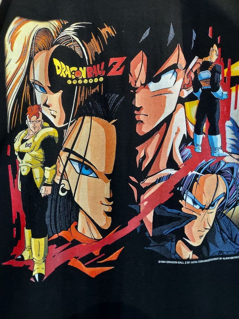 ドラゴンボール アニメ Tシャツ デッドストック 人造人間18号