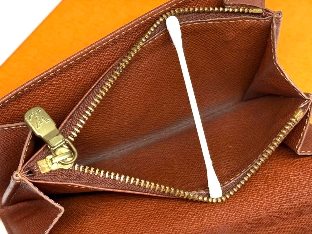 良品！ルイヴィトン　ポルトモネ・ジップ　二つ折り財布