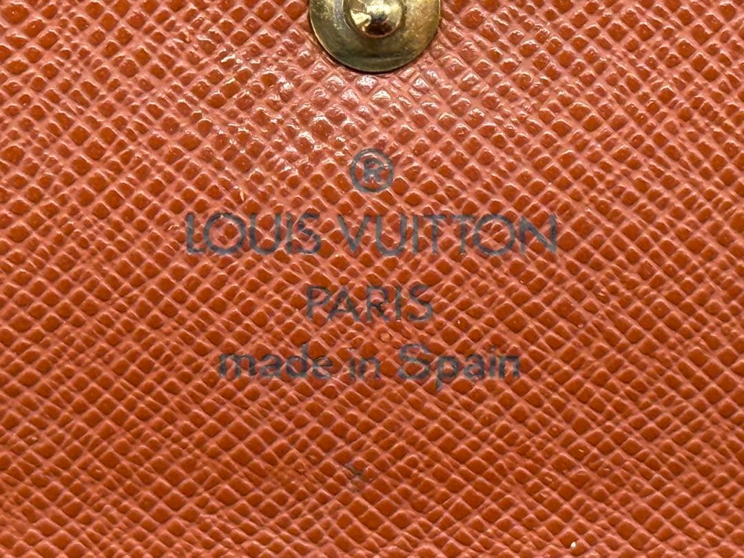 良品！ルイヴィトン　ポルトモネ・ジップ　二つ折り財布