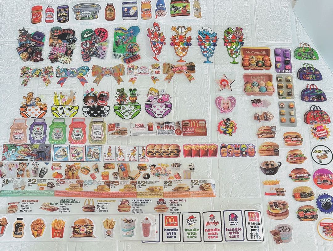 アメキャラおすそ分けファイル＆マクドナルド盛り沢山その他限定1セット♡