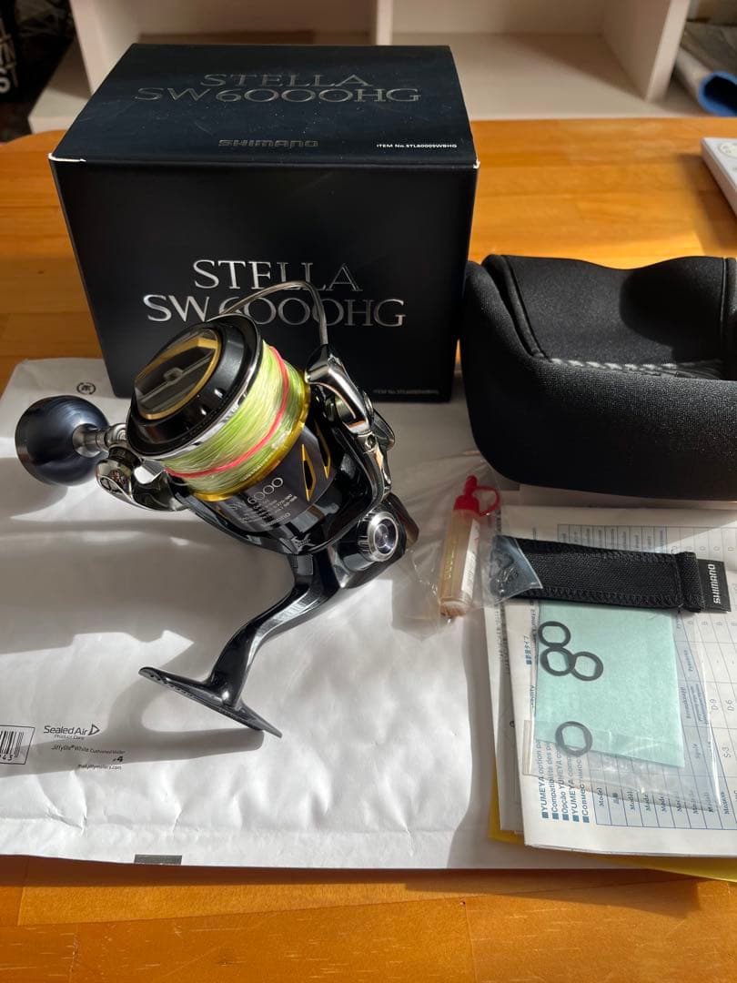 シマノ　13ステラSW6000HG 美品　　田中