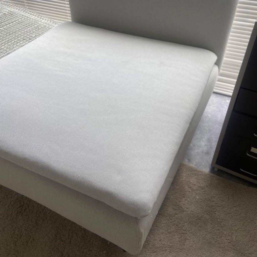 IKEA ソーデルハムン　ホワイト　白　1人用　本体