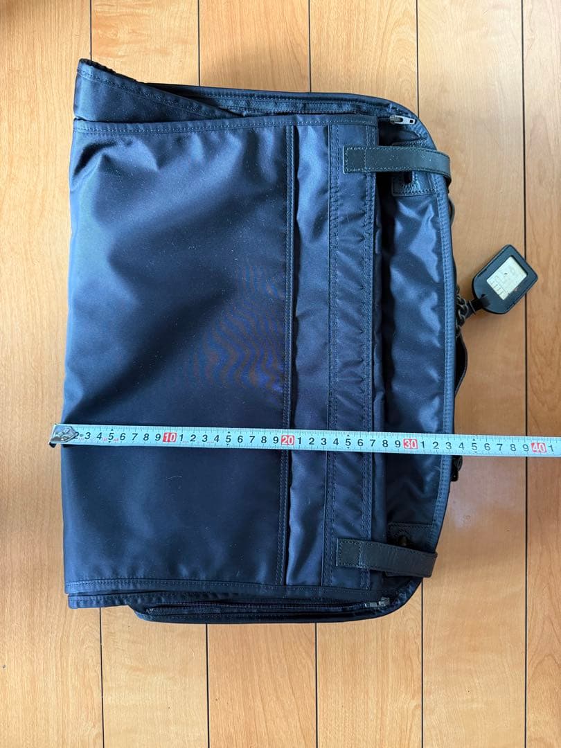 Porter 黒いガーメントバッグ フック付き