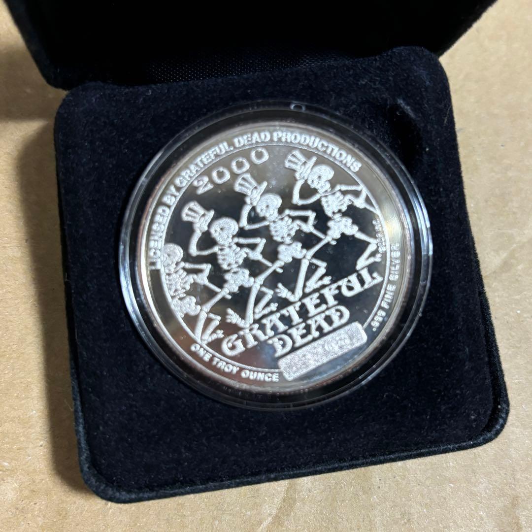 Grateful Dead Fine Silver Coin 純銀 
