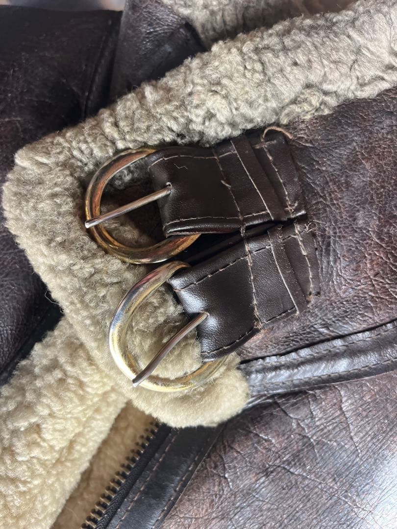 USA製　Schott 42 ムートン フライトジャケット B-3 B3