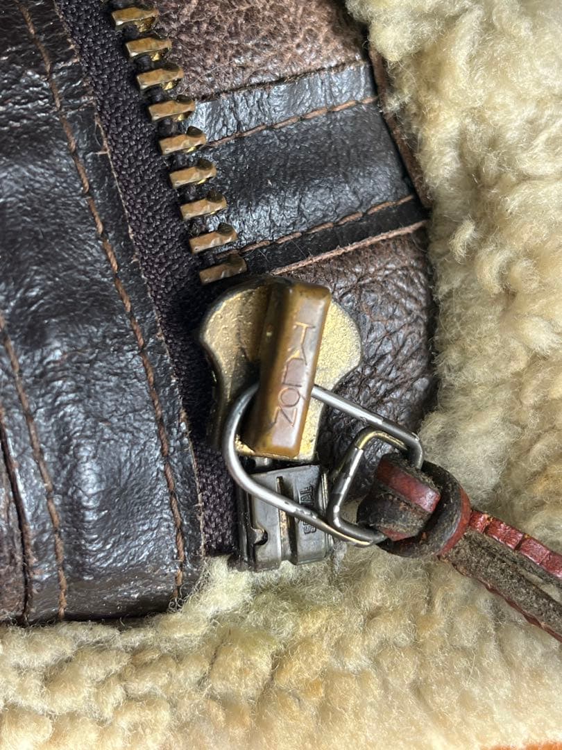 USA製　Schott 42 ムートン フライトジャケット B-3 B3