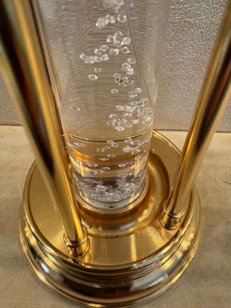 De Beers デビアス アワーグラス ダイヤモンド 砂時計 オブジェ