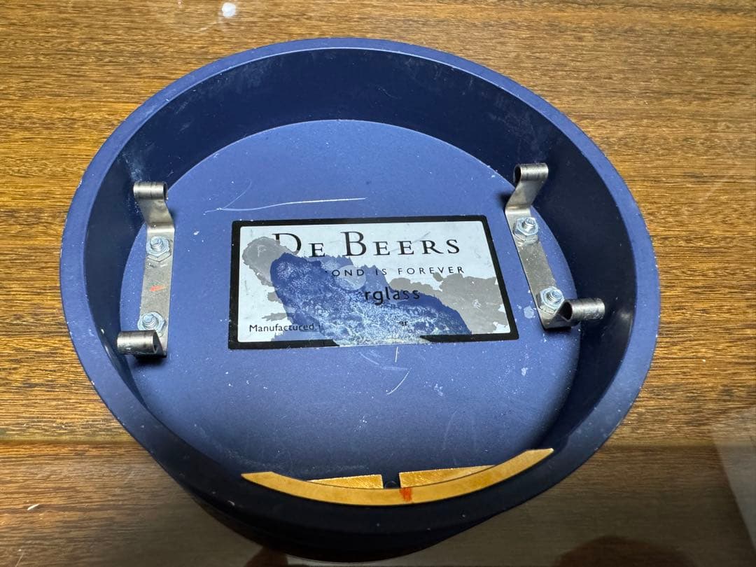 De Beers デビアス アワーグラス ダイヤモンド 砂時計 オブジェ