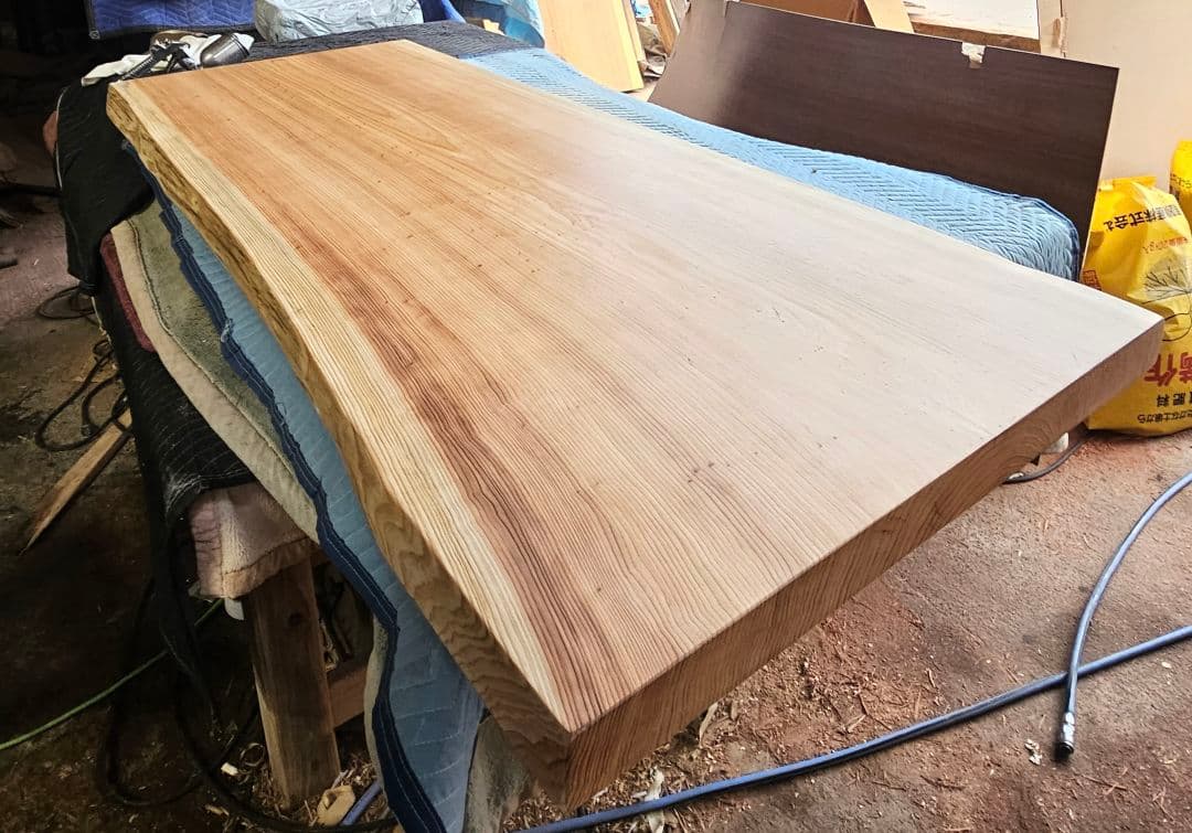 杉　一枚板　無節　ダイニング　テーブル　センターテーブル　座卓　ローテーブル