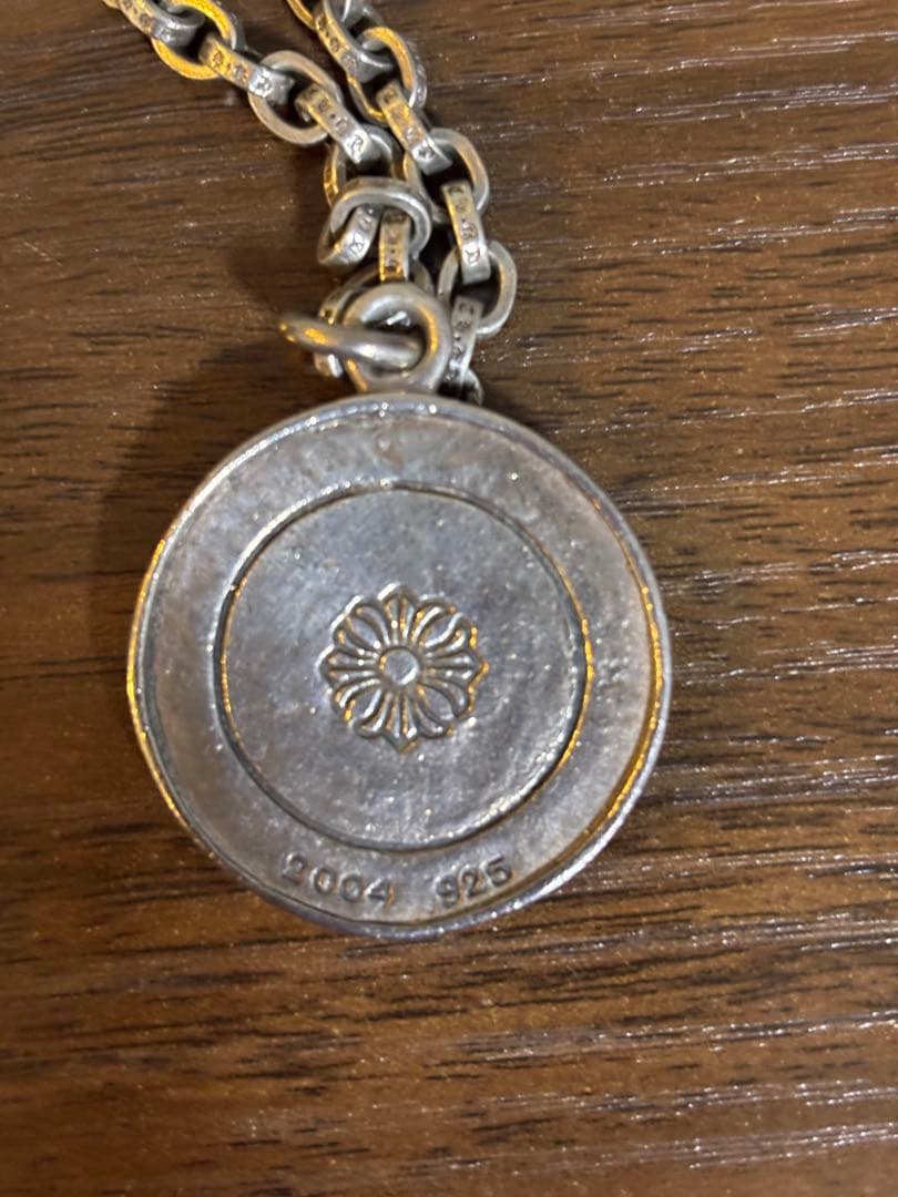 925シルバー メダル型ネックレス ブレスレット
