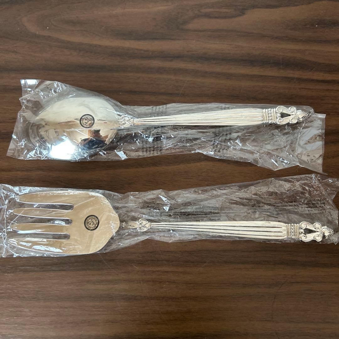 未使用品！ゴディンガーシルバーアート　ホステスサービングセット5ピース　シルバー