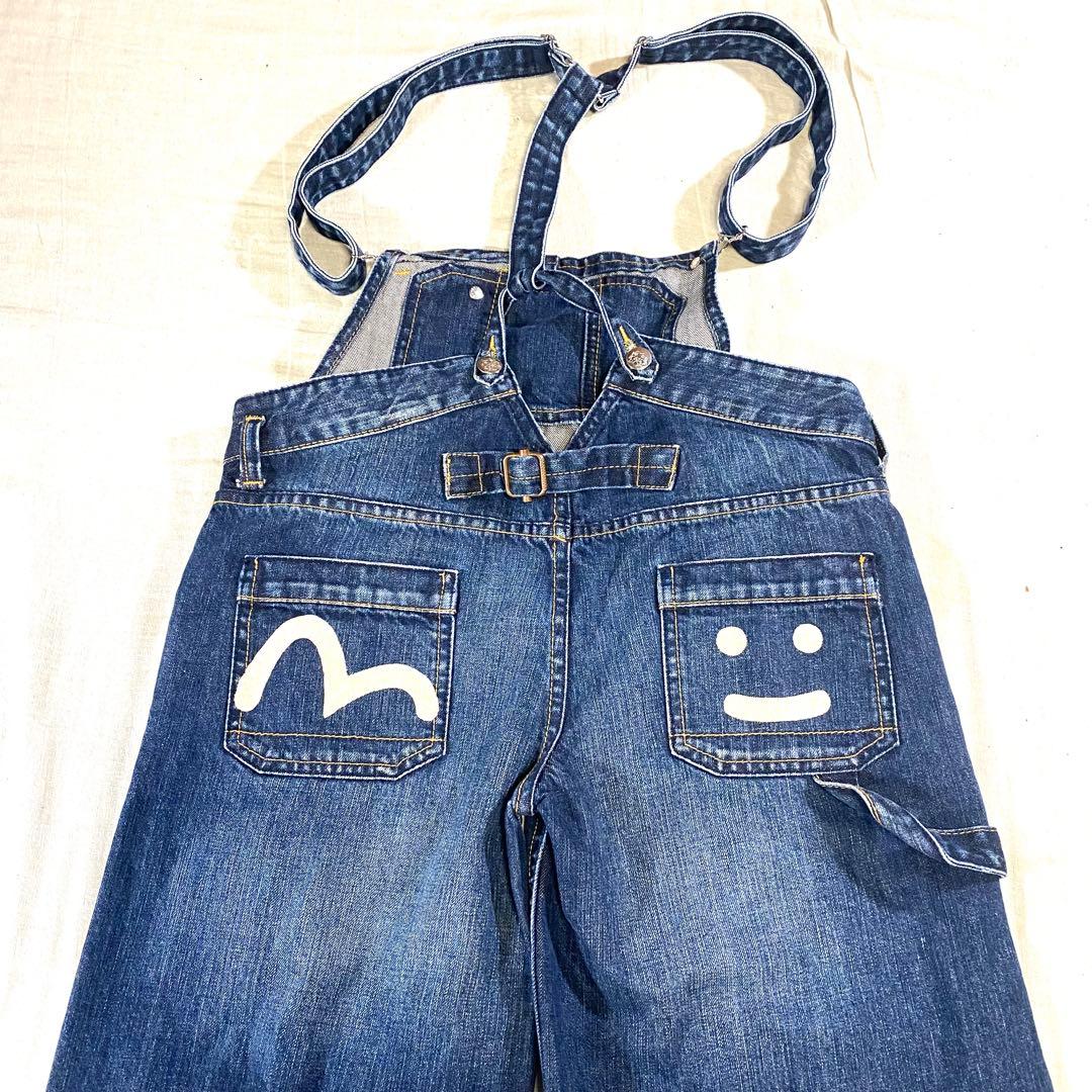 EVISU ☆エビス☆サロペット☆オーバーオール☆レディースデニム☆27インチ